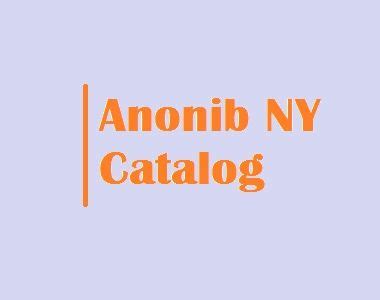 anonib ny catalog